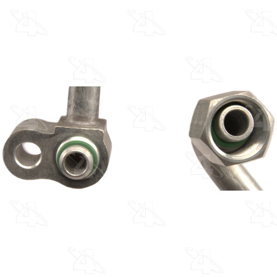 Manguera de descarga de refrigerante de aire acondicionado 4 estaciones para láser Plymouth 1990-1994 Foto 4 de 4