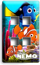 FINDING NEMO DORY MARLIN OCEAN LIGHT SWITCH WALL PLATE OUTLET KIDS BEDROOM DECOR