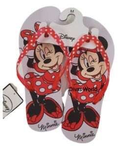 womens minnie mouse flip flops