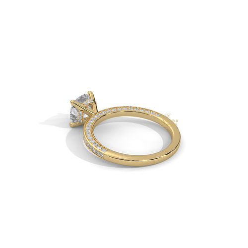 2 kt Kissenschliff Moissanit Solitär Ring in 925 Sterling Silber Verlobung Geschenk - Bild 2 von 3