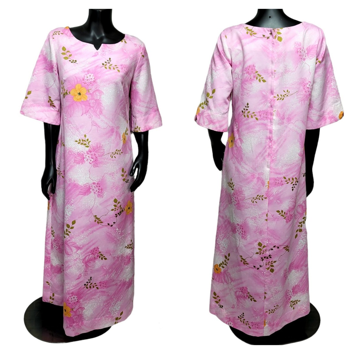 1980s Hawaii Muu Muu Nalii Honolulu 水玉 1980s Hawaii Muu Muu Nalii Honolulu 水玉 1980s Hawaii Muu Muu