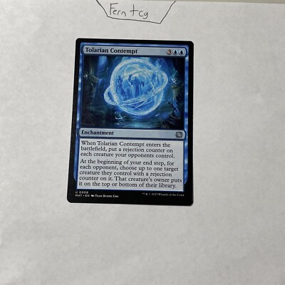 Magic Tolarian Contempt Uncommon NM MotM Aftermath Ships Same Day!