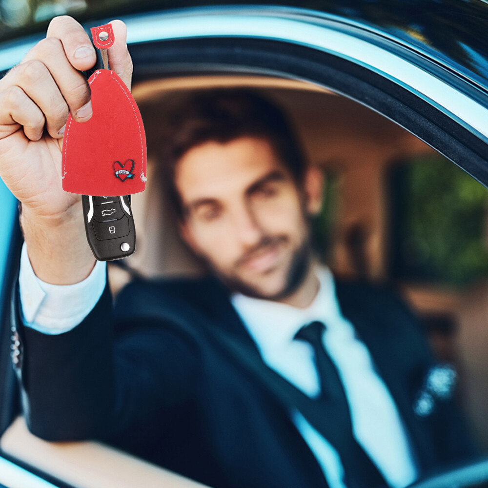 4pcs Delicate Portable PU Key Fob Cover House Key Cover Car Key Case eBay