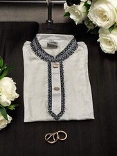 Traditional Boys White Soft Cotton Kurta-02