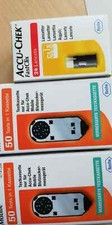 2 accu chek mobileTestkassetten  100 Stck. MHD bis 02/26+ 1 P. fast klicks