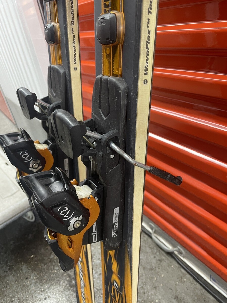 Elan Fusion Magfire 82 To Skiis Elan 12 Bindings 176 Cm 128 Elan Fusion Magfire 82 To Skiis Elan 12 Bindings 176 Cm 128