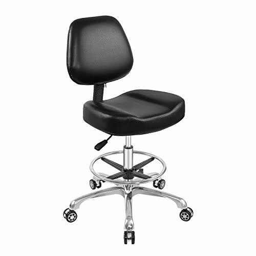 Drafting Stool Adjustable Height Rolling Chair Vecelo Drafting