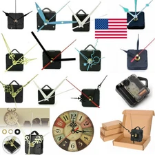Replacement Quartz Clock Mechanism Movement And Hands DIY Repair Kit Parts USA