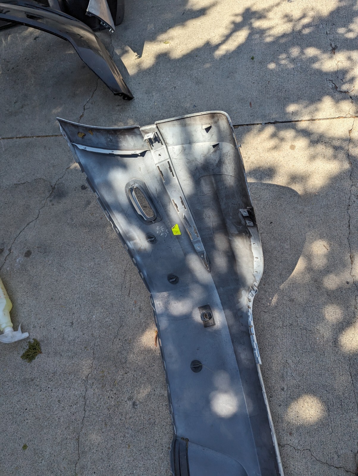 2012-2015 Bentley Continental Two 2 Dr Rear Bumper GT GTC 3W3807332, Black OEM
