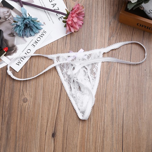 Sexy Women Lace G-string Briefs Crotchless Thongs Lingerie Swimwear Underwear - Picture 95 of 120