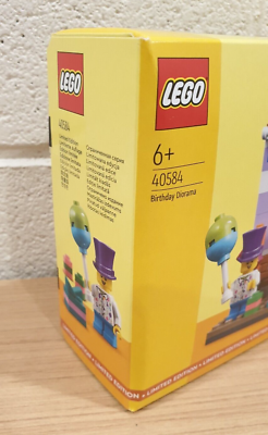 LEGO Limited Edition Birthday Diorama Set 40584 Minor Box Dent | eBay