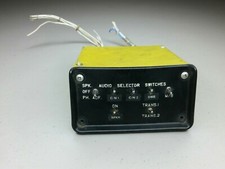 Piper Comanche PA-24 Original Audio Selector Switches Panel 