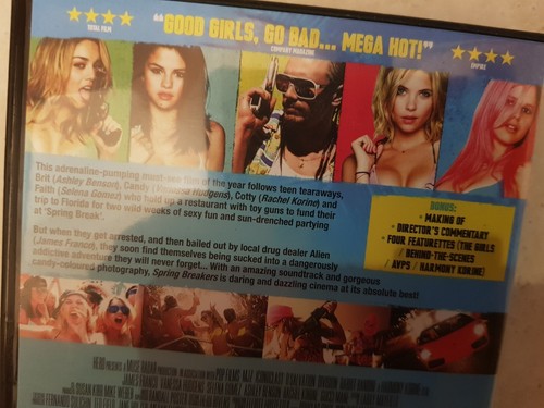 Spring Breakers 'Good Girls Gone Bad' DVD Selena Gomez James Franco New FREEPOST - 第 4/6 張圖片