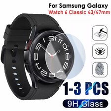 9H HD Tempered Glass Screen Protector Film for Samsung Galaxy Watch 6 43mm 47mm
