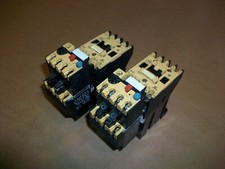 2pc Allen Bradley Contactor 100-A12NZ 3 w/ 193-BSB12 Overload