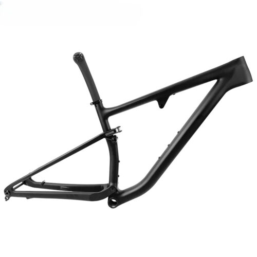 29er Carbon Full Suspension Mountain Bicycle Frame Travel 100mm Boost 148*12mm - Afbeelding 1 van 46
