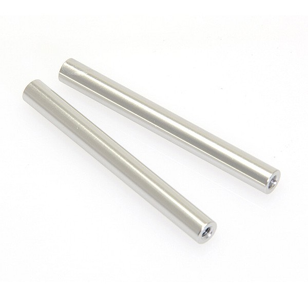 CEN Racing M3x57mm Threaded Aluminium Link (Silver Anodized) , 2pcs