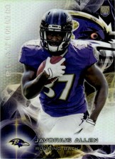 2015 TOPPS PLATINUM JAVORIUS ALLEN RC #133 RC BALTIMORE RAVENS 2448