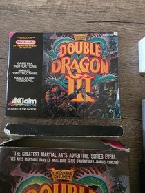 Double dragon 3 nes Nintendo classic avec notices fr