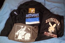 ZEITGEIST SAN FRANCISCO bunnyskull assortment: HOODIE (recent) +TWO vintage tees