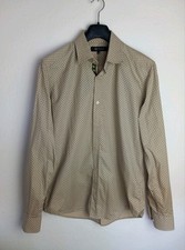 GUCCI Herren Hemd Logo- Muster+ Knöpfe Langa...