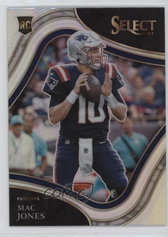 2021 Panini Select Field Level Silver Prizm Mac Jones #351 0e9i