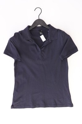   Best Connections Poloshirt Regular Shirt für Damen Gr. 38, M Kurzarm blau  