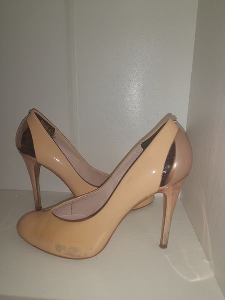 Women Ted Baker Heels Beige Leather 37