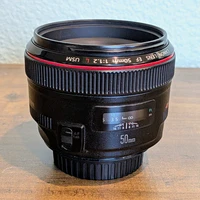 Canon EF 50mm f/1.2L USM Lens Auto/Manual Focus 72mm Filter MPN 3729666