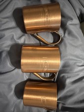3 tasses tasse en cuivre Smirnoff Vodka Moscou Mule