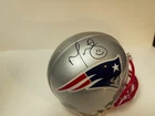 Martellus Bennett Autographed NE Patriots Mini Helmet No Riddell Display Box