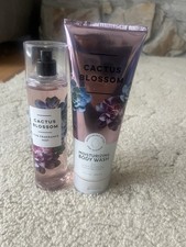 Cactus Blossom By Bath Body Works Fine Fragrance Mist 8oz Body Wash 10oz.
