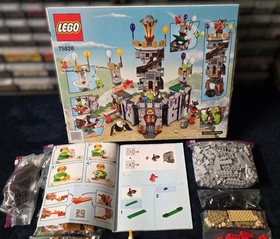 LEGO Angry Birds 75826 King Pig&rsquo;s Castle &ndash; Complete w/ All Figs &ndash; Near Mint