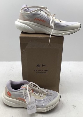Adidas Women s Shoes Supernova 2 X Parley Non Dye Silver Dawn Orange Size 8.5