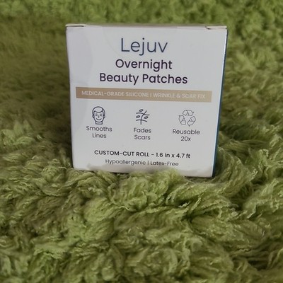 Lejuv Overnight Beauty Patches 1.6 in x 4.7 ft Wrinkle Scar Fix Witch Hazel Aloe