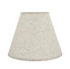 32291 Transitional Hardback Empire Shaped Spider Construction Lamp Shade in F...