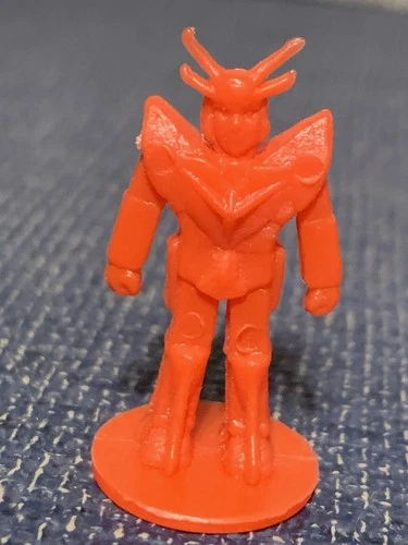 Future Robot Daltanious Mini Plastic Mecha Figure Transformer Gumball Toy Red