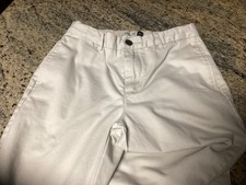 Boys GAP Khaki EASY FIT Adjustable Waist Flat Front Pants Size 16 Reg