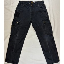 Carhartt Black Relaxed Fit Cargo Pants