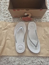 fitflops silver size 5 sandals