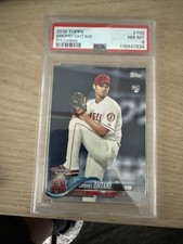 2018 Topps Shohei Ohtani Platinum Rookie #700 PSA 8 Los Angeles Angels