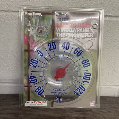 NEW Kleertemp Outdoor Thermometer KleerTemp Fahrenheit Made in USA, KT-7