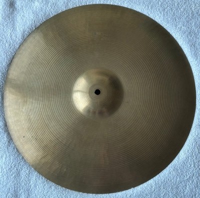 Vintage Paiste Formula 602 Ride Cymbal, 19  RARE Pre-Serial, 1960 s. Exquisite