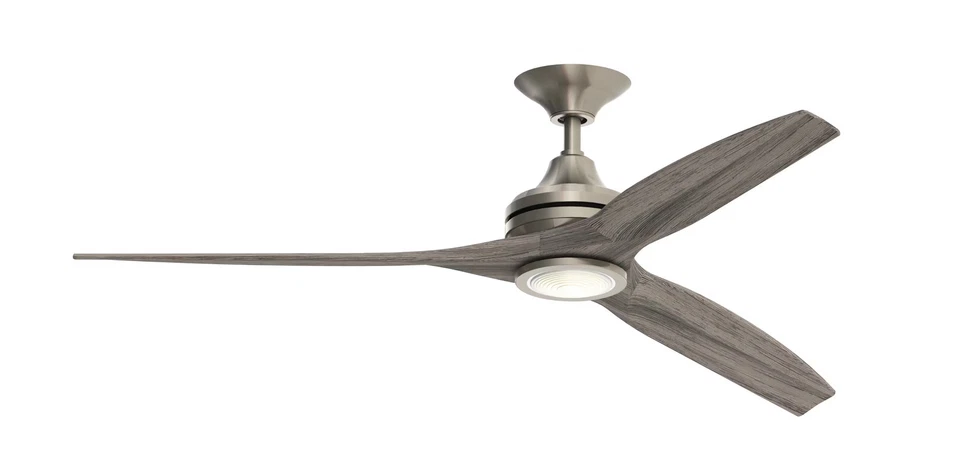 Fanimation Spitfire Ceiling Fan Motor in Brushed Nickel - Image 4 of 4