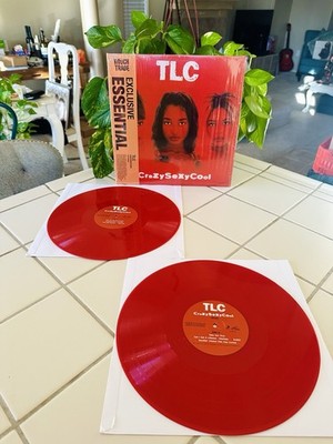 TLC CRAZYSEXYCOOL 2x LP Red UK 2019 Vinyl Rough Trade Essential Opened NEW MINT!