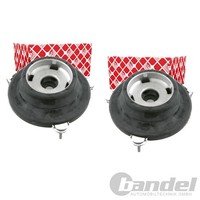 2X Febi Bilstein Domlager Satz Vorne Beidseitig Passend FÜR Peugeot 407