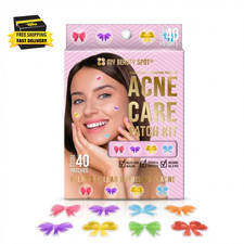 Pimple Patches Cute Acne Patches for Face 40 Patches with Salicylic Acid, Colo