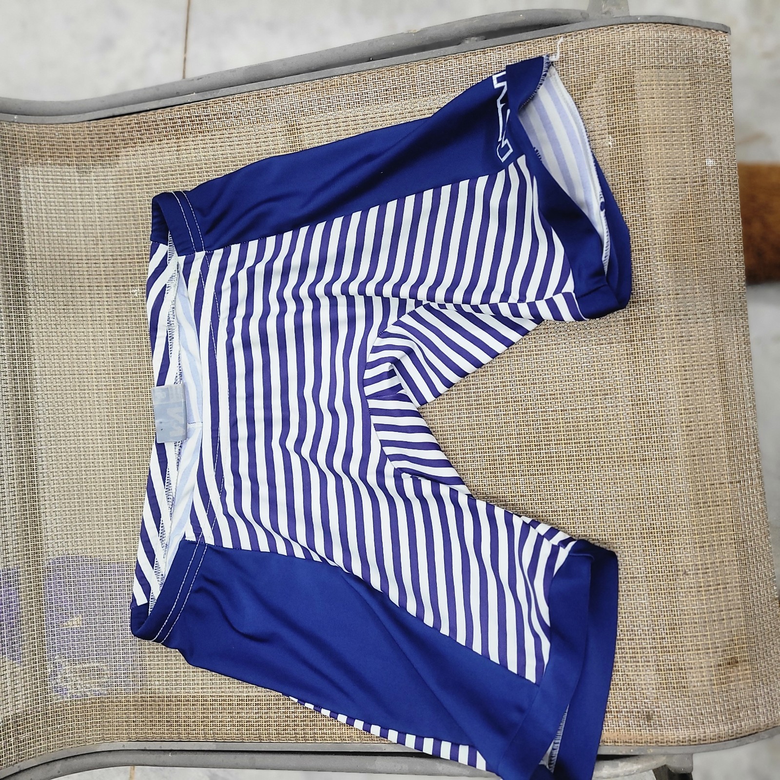 N2n Bodywear Swim Jammers Small Striped Navy