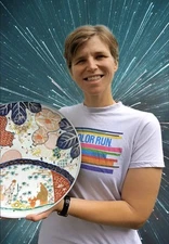 Signed 19th c. late Edo or early Meiji 16" Japanese Imari Porcelain Charger