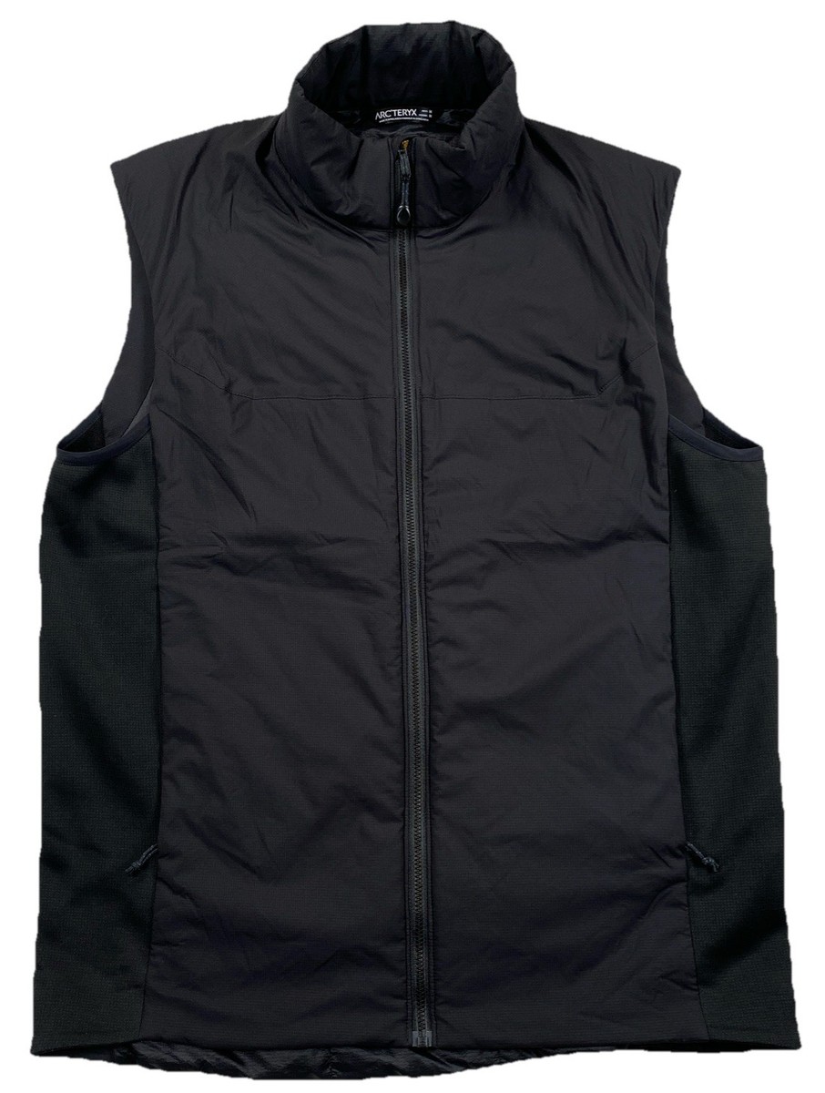 ARC’TERYX Atom LT VEST MEN’S Black Mサイズ Arc'teryx Atom LT Vest Full Zip Black Lightweight Men's